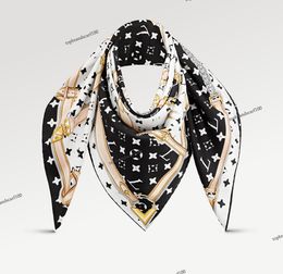 2024 Top Designer Print Silk Scarf Headband for Women men Luxe Fashion Long Handle Bag Scarves Paris Shoulder Tote Luggage Ribbon Head Wraps turban scarf LVVV M78667