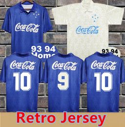 1993 1994 Cruzeiro Mens Retro CEREZO BELLETTI Home Away Soccer Jerseys Short Sleeve Football Shirt Uniforms