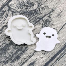 Baking Moulds Ghost Halloween Silicone Sugarcraft Mold Resin Tools Cupcake Mould Fondant Cake Decorating