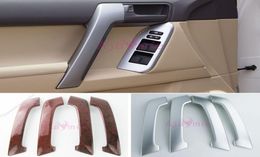 For 150 LC150 FJ150 2010-2018 Interior Door Holder Trim Panel Chrome Car-Styling Accessories3901258