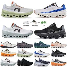 ON 2023 Running Hiking Shoes mens sneakers clouds x 3 Cloudmonster Federer workout and cross trainning shoe white violet Designer mens womens Sports trainers