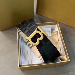 2023 Fashion designer belt luxury belts for man belt designer top quality gold and silver buckle cintura belts for women designer width 3.8cm head striped double sided