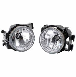 2pcs Car Styling Round Front Bumper Fog Lights DRL Daytime Running Driving fog lamp For Subaru Outback 2010 2011 2012 with Bulbs2811683