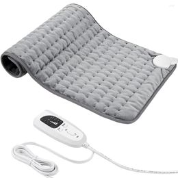 Blankets Electric Heating Blanket Auto Shut Off Electro Sheet Pad Portable Thermal Detachable For Back Pain Muscle Relieve