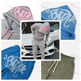 Men's Hoodies Sweatshirts Y2k Women Streetwear Casual Hoodie Synaworld Oversized Two Piece Set Sweatshirt Tracksuit Syna World Men Clothes C23 Hzc4