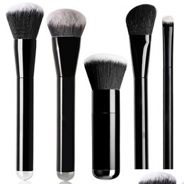 Makeup Brushes Mj The Face I / Ii Iii Angled B 10 Conceal 14 - With Box Powder Concealer Foundation Contour Beauty Drop Delivery Healt Dhrem