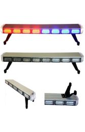 low profile GEN III 1 Watt super bright LED Warning Lightbar full size car led light baramberblueredwhite 100c3864044