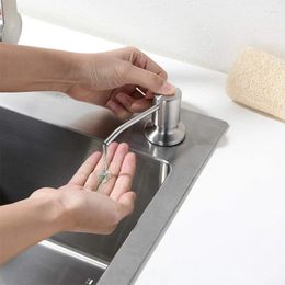 Liquid Soap Dispenser Kitchen ABS Sink Built-In Fluid Pump Bathroom Extension/Dispenser
