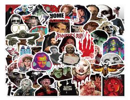 50PCS small Skateboard Stickers Horror Movie Collection For Car Baby Pencil Case Diary Phone Laptop Planner Decoration Book Album 2480209