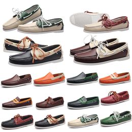 designer shoes Genuine Leather Men Loafers Cow Leather Casual Shoes For Man Soft Spring Moccasins Plus Size 38-45 Tenis Masculinos trainers