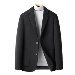 Men's Suits 2024 High Quality Wool Fashion Handsome Trend Business Casual Suit Coat Young Slim Blazers M-3XL