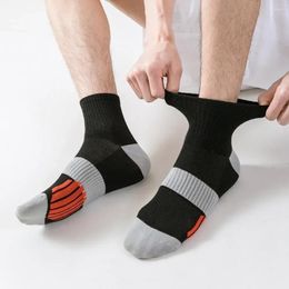 Men's Socks Comfort With Sock 5 Running Athletic Men Ankle Lot Sports Cushion Breathable