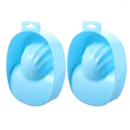 Nail Gel Spa Accessories Single Layer Hand Soak Bowl White Polish Manicure Soaking Bowls