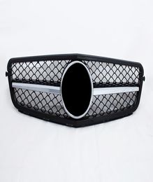 20072014 year Mesh Grilles For C CLASS W204 C63 ABS Material Racing Grille Grills Replacement Front Bumper3929007