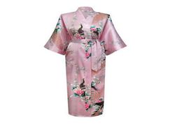 Sexy Japanese Flower Kimono Dress Gown Lingerie Bathrobe Long Robes Sleepwear Sauna Costume Plus Size6589094