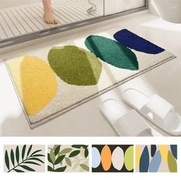Bath Mats Anti-Slip Absorbent Bathroom Carpets Nordic Style Rugs Soft Shower Room Footpad Toilet Mat Entrance Doormat