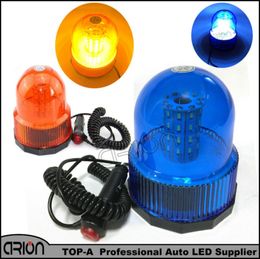 Blue Amber 40 SMD 40 LED Car Auto Truck Flashing Warning Lights Police Fireman Beacon Strobe Emergency Light Bar 12V24V1115849