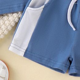 Clothing Sets 2Pcs Baby Boys Summer Cute Short Sleeve T-shirt Tops And Shorts Outfits