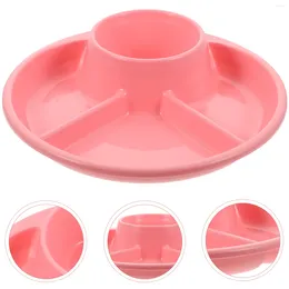 Dinnerware Sets Compartment Plate Table Setting Premium Lunch Breakfast Multi-grids Tray For Home Snack Storage Serving Diet Baby