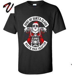 Xmas Christmas Tshirt Sons of Santa Claus Funny T Shirt Reindeer Pug Frenchie Dog Dabbing Tshirts Men Happy Year 2203218053534