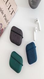 Luxury airpods 1 2case fashion new bluetooth headset shell cloth cloth TPU airpods pro protective cover whole34245331