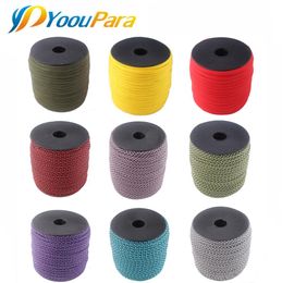 100FT Spools 550 Paracord 4mm Rope Cuerda Escalada Mil Spec Type III 7Strand Paracorde Cord Outdoor Campling Survival Kit4185273