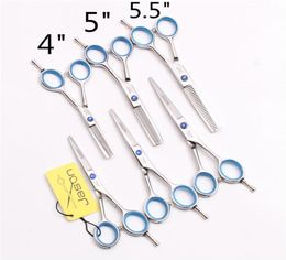 1Pair2Pcs 4" 5" 55" Jason Styling Tool Thinning Scissors Cutting Shears Hairdressing Scissors Professional Hair Scissors J11179900491