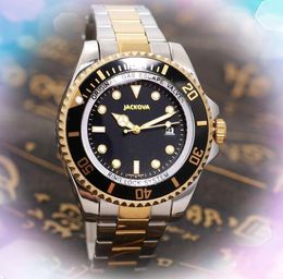 President Automatic Movement Watch Big Dial Calendar Men Clock Quartz Premium Stainless Steel Date Display Waterproof Original Clasp Analogue Casual Wristwatch