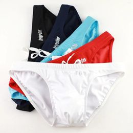 Underpants Male Cotton Briefs Fashion Lace Up Knickers Sexy Ride Underwear Pant Low Waist Solid Soft Men