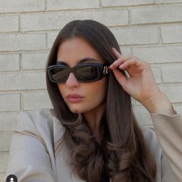 B and l's new classic square sunglasses are simple temperamental ladies men sunglasses star style 217O