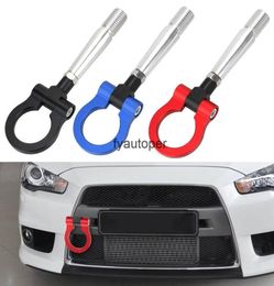 Car Racing Tow Hook Trailer Towing Bar Vehicle Auto Rear Front For Mitsubishi Lancer EVO X 10 200820167906230