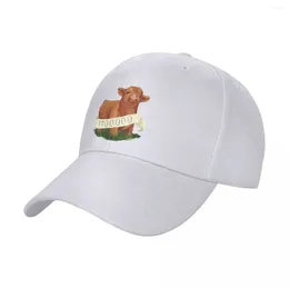 Ball Caps Baby Highland Cow Cap Baseball Funny Hat Mens Women's