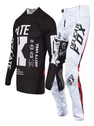 Delicate Fox 180 ILLMATIK Jersey Pant Bicycle Gear Set MTB MX Motocross Motorbike Racing Suit6582492