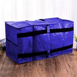 Storage Bags Bag With Backpack Straps Versatile Box Extra Strong Handles For Clothes Quilts Moving