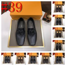 2024 New Genuine Leather Designer Men Shoes Casual Luxury Brand Formal Mens Loafers Moccasins Italian Breathable Slip on Male Boat Shoes Size 38-46