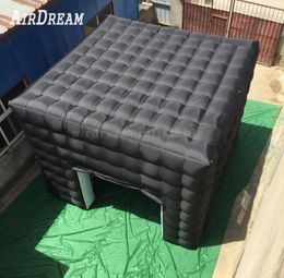 Black White Inflatable Cube Tent Outdoor Portable Events Room Shelter For Trade Show Party Po Booth9400694