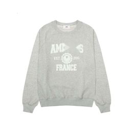 Mens Sweatshirts Paris Designer Amis Hoodie Original Quality Hoodie Love Letter Versatile For Men And Women Loose Pullover