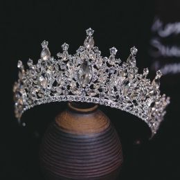 New Super Flash Rhinestone Bridal Crown with Dress Wedding Dress Birthday Crown Accessories Wholesale