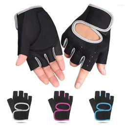 Cycling Gloves Professional Outdoor Sports Women Men Gym Fitness Protective Hand Workout Bodybuilding Half Finger Protector