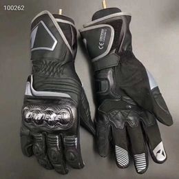 Aagv Gloves Carbon Fibre Riding Gloves Heavy-duty Motorcycle Racing Leather Anti Drop Waterproof Comfortable for Men and Women All Summer Seasons Agv Black Vazx