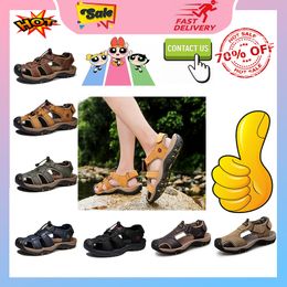 Designer Casual Platform anti-collision headband Slides Slippers Men soles sandals Flat Beach Slipper Large size anti slip wear resistant Size 38-48