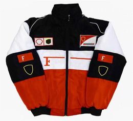 F1 Racing Suit College Style Motorcycle Full Embroidery Jacket MOTO Team Clothing Autumn Winter Windproof Warm OffRoad Jacket Mot1528354