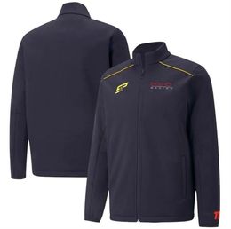 F1 jacket men039s zipper team uniform longsleeved racing sweater jacket autumn and winter warm windproof sweater can be custom6716381