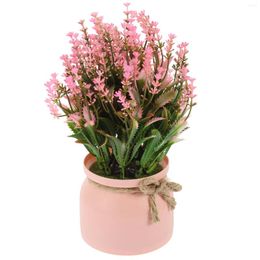 Decorative Flowers Artificial Potted Plant Office Decor Outdoor Plants For Porch Decorate & In Plastic Fake Ornaments