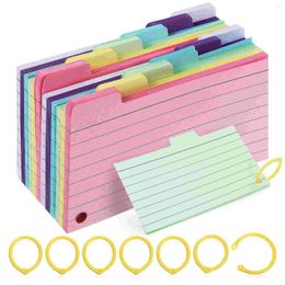 Spiral Notepads Memo Pads Lined Flash Cards With Binder Rings Small For Study Learning