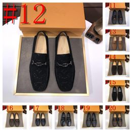 40 Style Fashion Casual Men Formal Shoes For Wedding Classic Men Designer Dress Shoes Slip On Black Leather Shoes For Men Plus Size Point Toe Busines size 38-46
