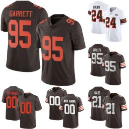 Football Jersey Clevelandbrownscustom 7 Jacoby Brissett 11 Donovan Peoples-jones 43 John Johnson III 22 Grant Delpit 27 Kareem Hunt 85 D