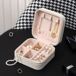 Portable Accessory Box Earrings Earrings Necklaces Rings Storage Jewellery Boxes Travel Jewellery Storage Bag Organiser Display Box light luxury Jewellery box