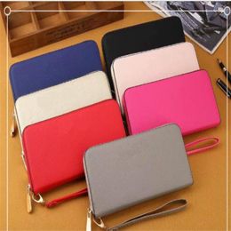 2022 Purses Women's Wallets Zipper Bag Female Wallet Purse Fashion Card Holder Pocket Long Women Tote Bags DustBags2517