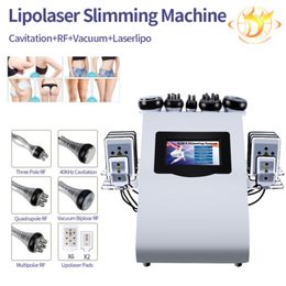 Stock In Usa Newest Products Ce Approved 6 In 1 Kim 8 Slimming System Lipolaser Vacuum Ultrasonic Cavitation Slimming Machine388